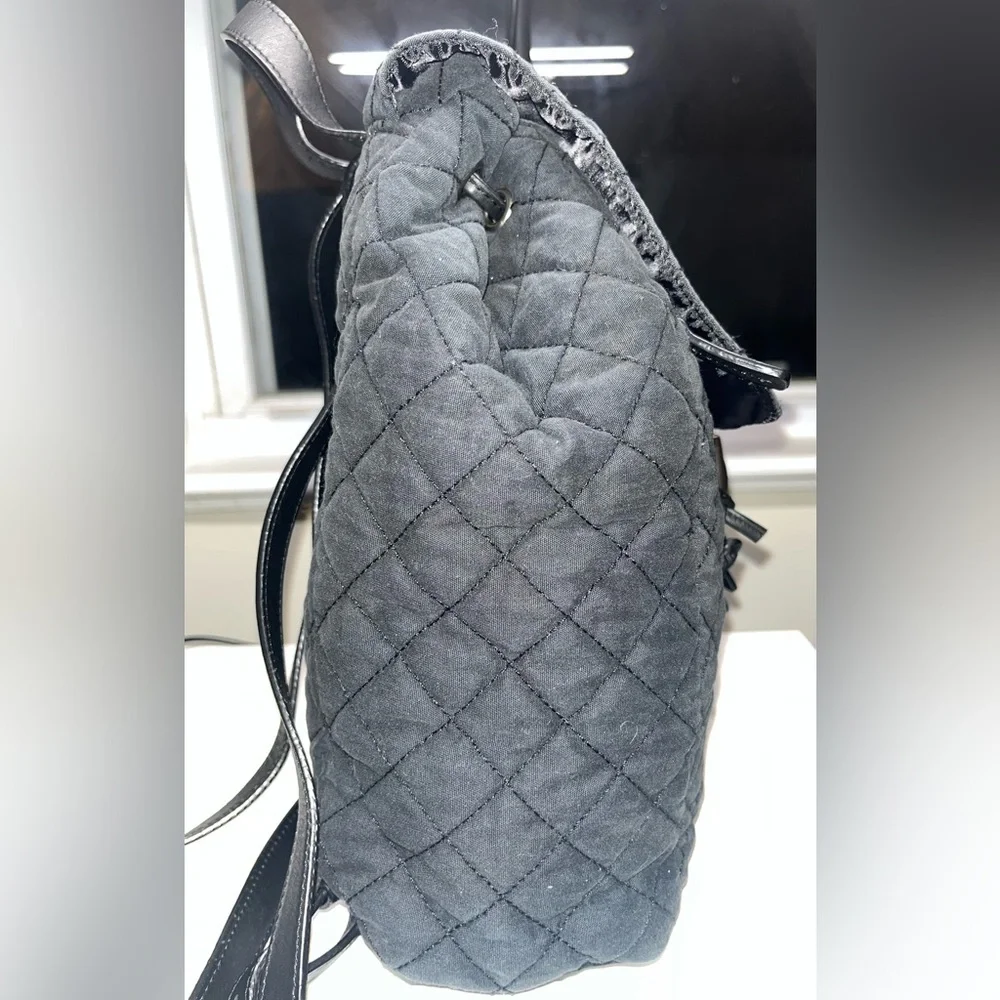 LL Bean Quilted Small Backpack - Picture 4 of 13